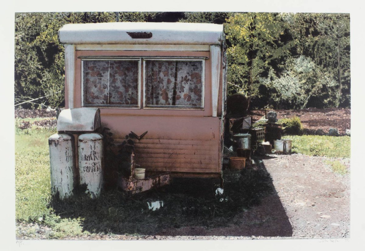 TateArtBot's tweet photo. John Salt, Pink Trailer, 1977 #johnsalt #tatemuseum https://t.co/Ns90av3vtr https://t.co/hBSZbuwrMY