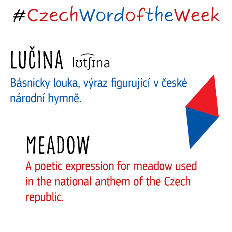 EUInterpreters's tweet photo. 🌄 #Lučina is the next word of our #CzechWordOfTheWeek series. A poetic expression for meadow used in the national anthem of the Czech Republic
Join us each Wednesday to learn a new word in Czech!
#CZPRES
@CZECHIAinEU
@EU2022_CZ