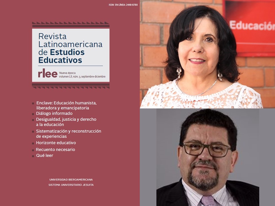 RevistaLatinoa1's tweet photo. 🎉YA puedes leer los artículos, la entrevista, reseña y demás del ejemplar sobre EDUCACIÓN HUMANISTA, LIBERADORA Y EMANCIPATORIA de la @RevistaLatinoa1 coordinado por @hildana_patino (Ibero) y @M_Lopezcalva (UPAEP) Disfrútalo, aprende y compártelo 👉https://t.co/bxp9hDYCn9 https://t.co/qVW0OWlHT1