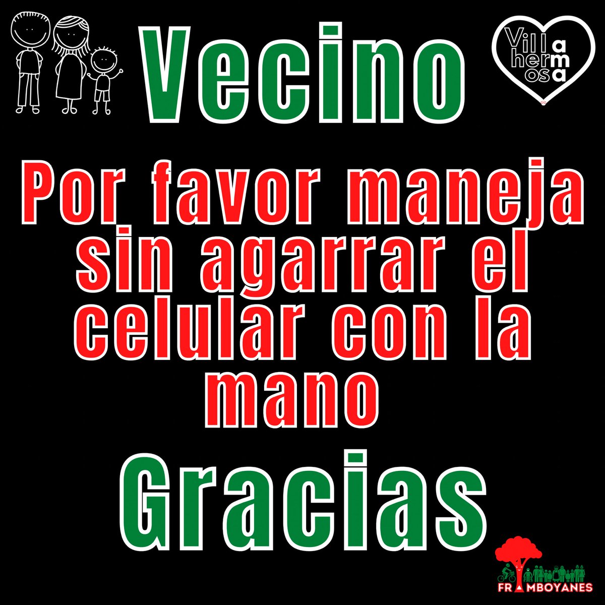 FFramboyanes's tweet photo. JUNTOS LO HACEMOS MÁS SEGURO, SOSTENIBLE Y SUSTENTABLE https://t.co/3lXBypRhzW