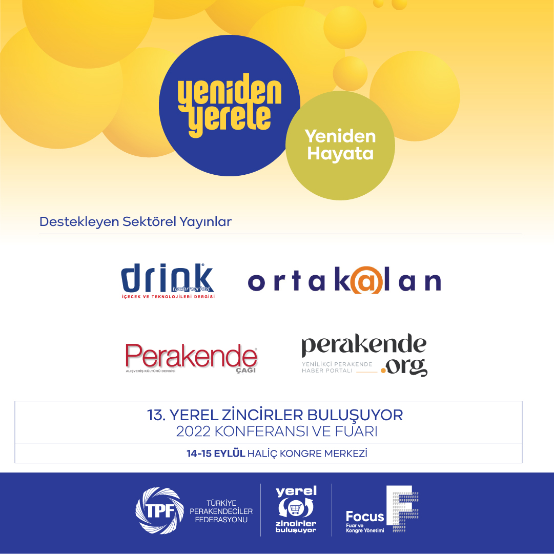 Yeniden Hayata, Yeniden Başarmaya, Yeniden Üretmeye, Yeniden Gelişmeye hep birlikte!
Destekleyen Sektörel Yayınlarımıza değerli katkıları için teşekkür ediyoruz.
#YZB2022 #YenidenYerele