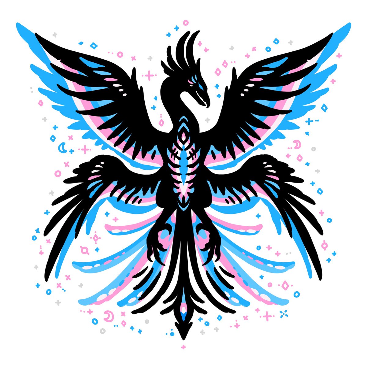 💙💕🤍🏳️‍⚧️ Enjoy a magical trans-formation~