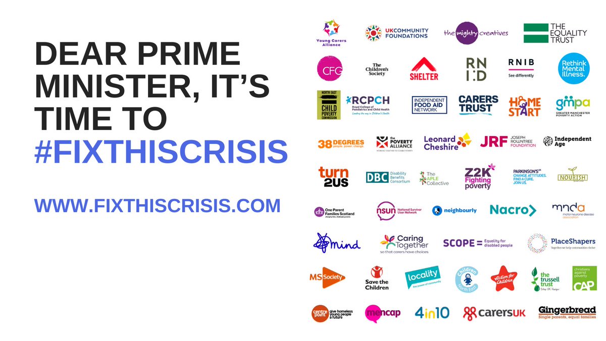 We've joined over 50 charities calling for @trussliz to #FixThisCrisis by increasing Universal Credit and #Disability benefits to reflect the real cost of living. Sign our petition: bit.ly/3QCqRQE