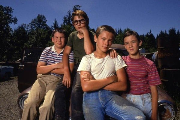 Dops's tweet image. Best part of watching Stand by Me with my Littles: Their wide-eyed disbelief that the burn "I'm rubber and you're glue" is THAT OLD?!?
 
Worst part: Afterwards showing them what the actors look like today and explaining why there are no current pics of River Phoenix.  #StandByMe