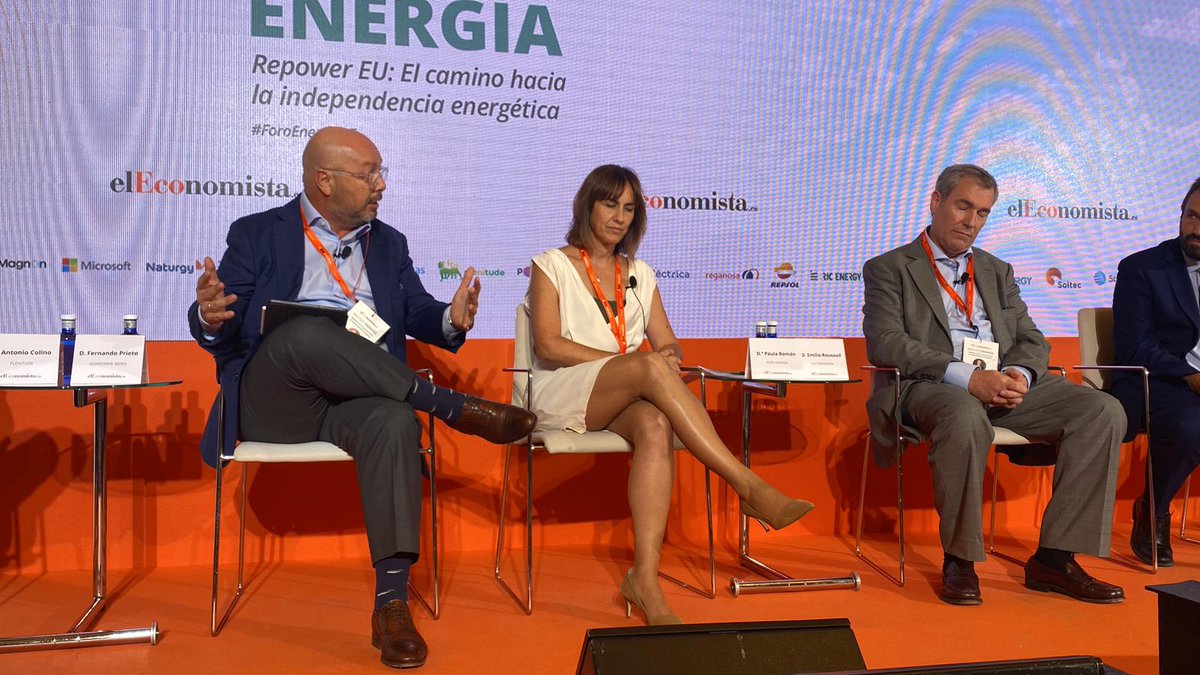 Nuestro CEO, Fernando Prieto (<a href="/fpgibello/">Fernando Prieto</a>), en la mesa de debate del #VIIForoEnergíaeE organizado por <a href="/elEconomistaes/">elEconomista.es</a>