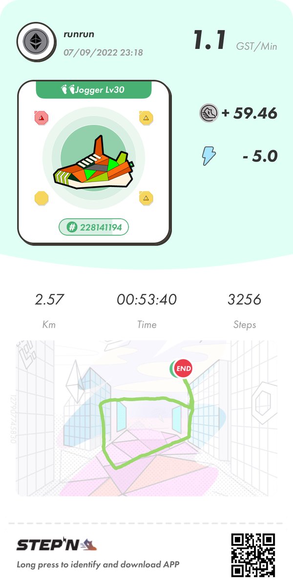 夜の雨っぷん☔️