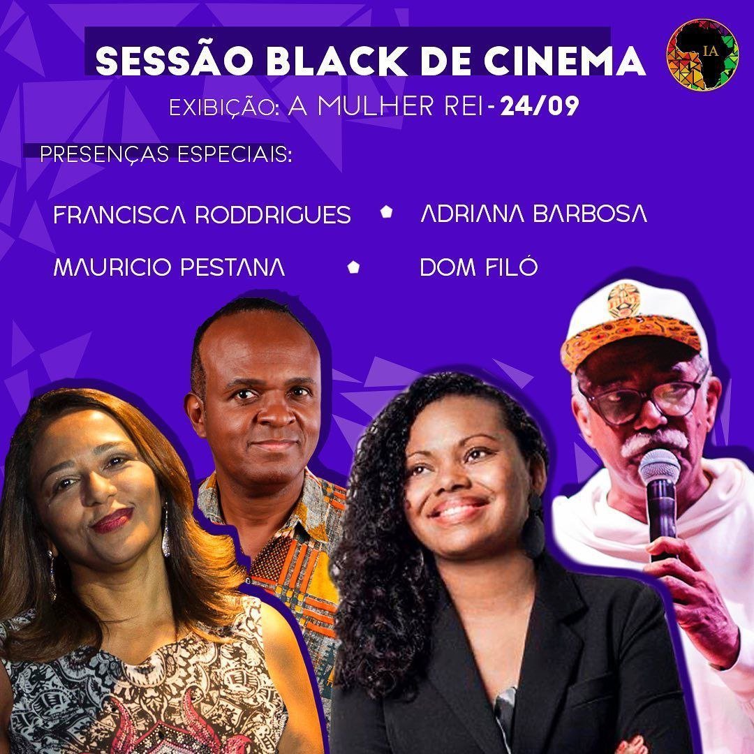 FiloFilho's tweet photo. Sábado, dia 29/09, acontece a Sessão Black Women do filme "A Mulher Rei". A exibição será às 20h, no Kinoplex Itaim Bibi, R. Joaquim Floriano 462. A iniciativa do evento é do Grupo Intelectualidade Afro-brasileira.

#cinema #amulherrei #comunidde #violadavis #thekingwoman https://t.co/yNWVvSCJrG