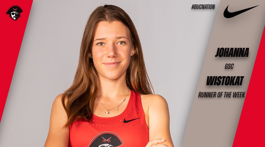 RT THE RUNNER OF THE WEEK! Congrats to Johanna, who has been named <a href="/GulfSouth/">Gulf South Conference</a> Runner of the Week after her performance at the Twilight Classic. #BUCNation 

📰 🔗 bit.ly/3RBzhbu
