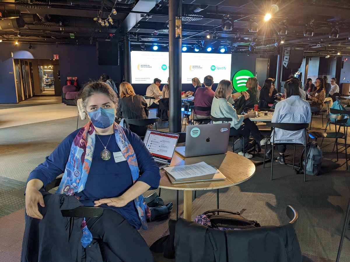 First in person event we are running for <a href="/WiDS_Sweden/">Women in Data Science, AI & ML Sweden</a> since 2019. Hybrid ✌🏻
