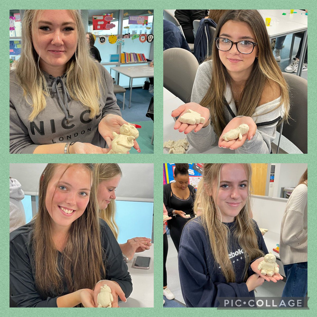 RachelProud3's tweet photo. Roll it, squash it or squish it! We love the endless opportunities play dough offers children. Early Years students @gatesheadcoll have made dough babies while exploring the holistic benefits to children’s learning and development. #sensoryplay #earlyyears https://t.co/Ba2G6nCD98