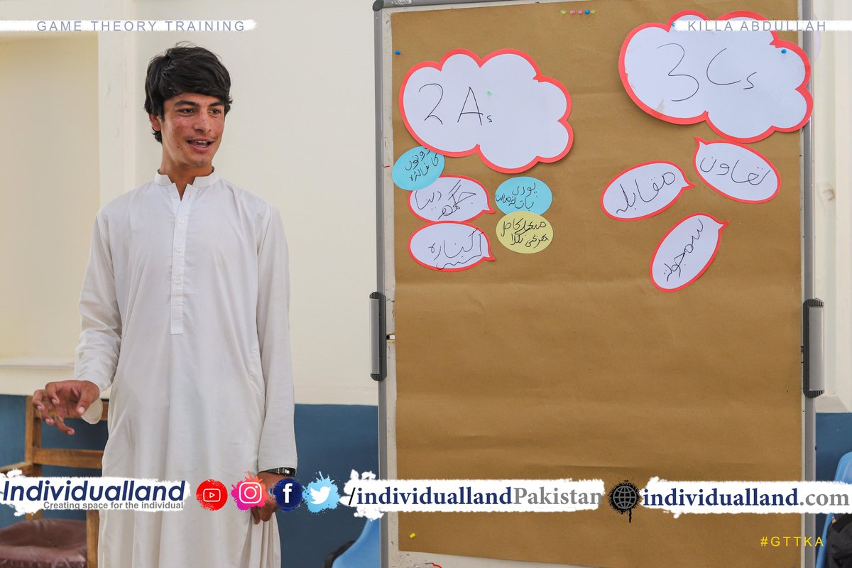 individualland's tweet photo. Day 2 of Game Theory Training in #KillaAbdullah.

#GTTKA
🧵 https://t.co/3kRJPgF7hC
