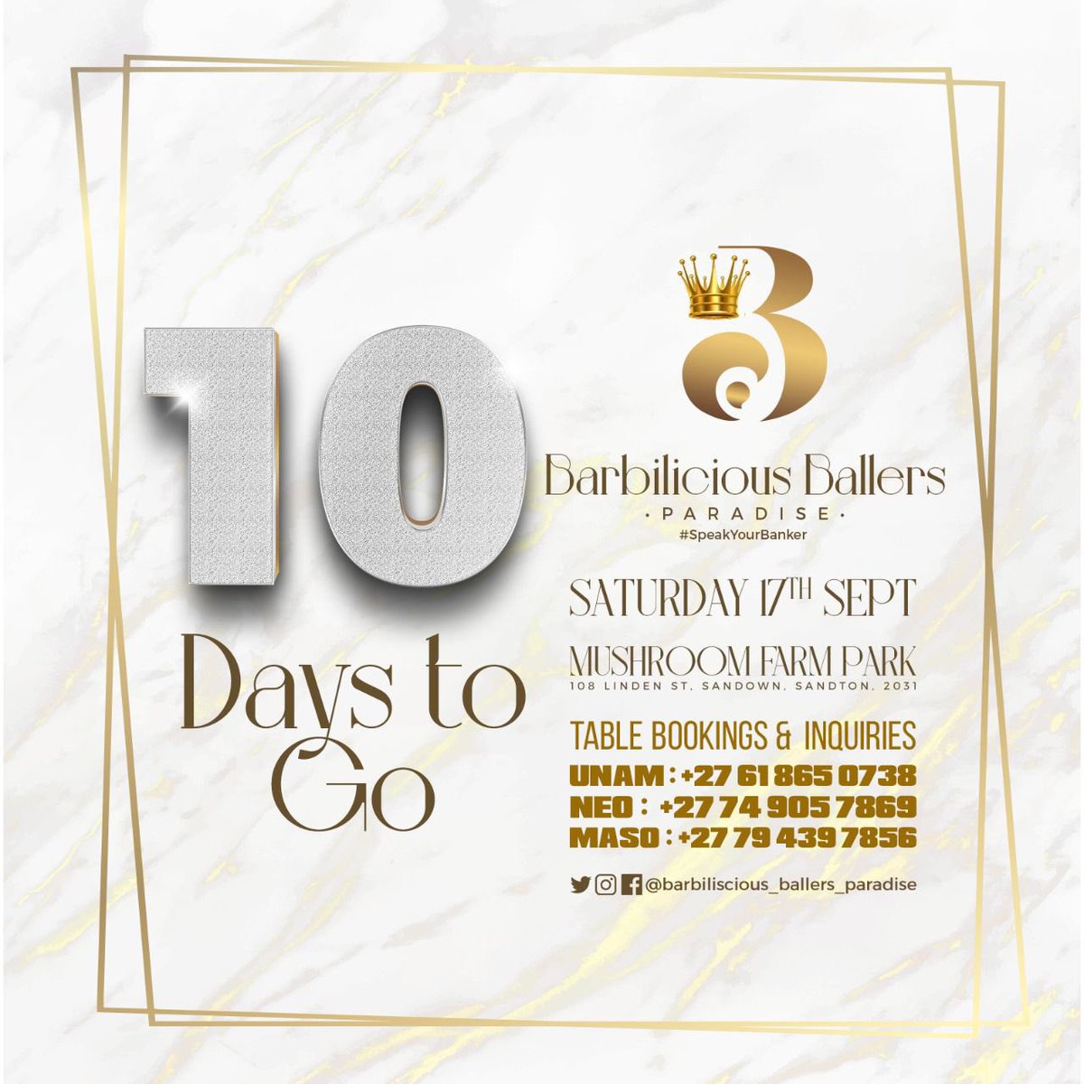 BarbilisciousP's tweet photo. Are y’all ready… speak to your banker 📞 https://t.co/HnRaR9F4cG