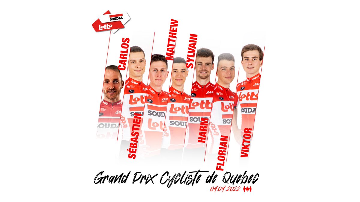 📢LINE-UP: 𝐆𝐫𝐚𝐧𝐝 𝐏𝐫𝐢𝐱 𝐂𝐲𝐜𝐥𝐢𝐬𝐭𝐞 𝐝𝐞 𝐐𝐮é𝐛𝐞𝐜

Hello, Canada! 🇨🇦 

First up in the Canadian weekend is the GP Québec with this squad on Friday 👇

#GPCQM