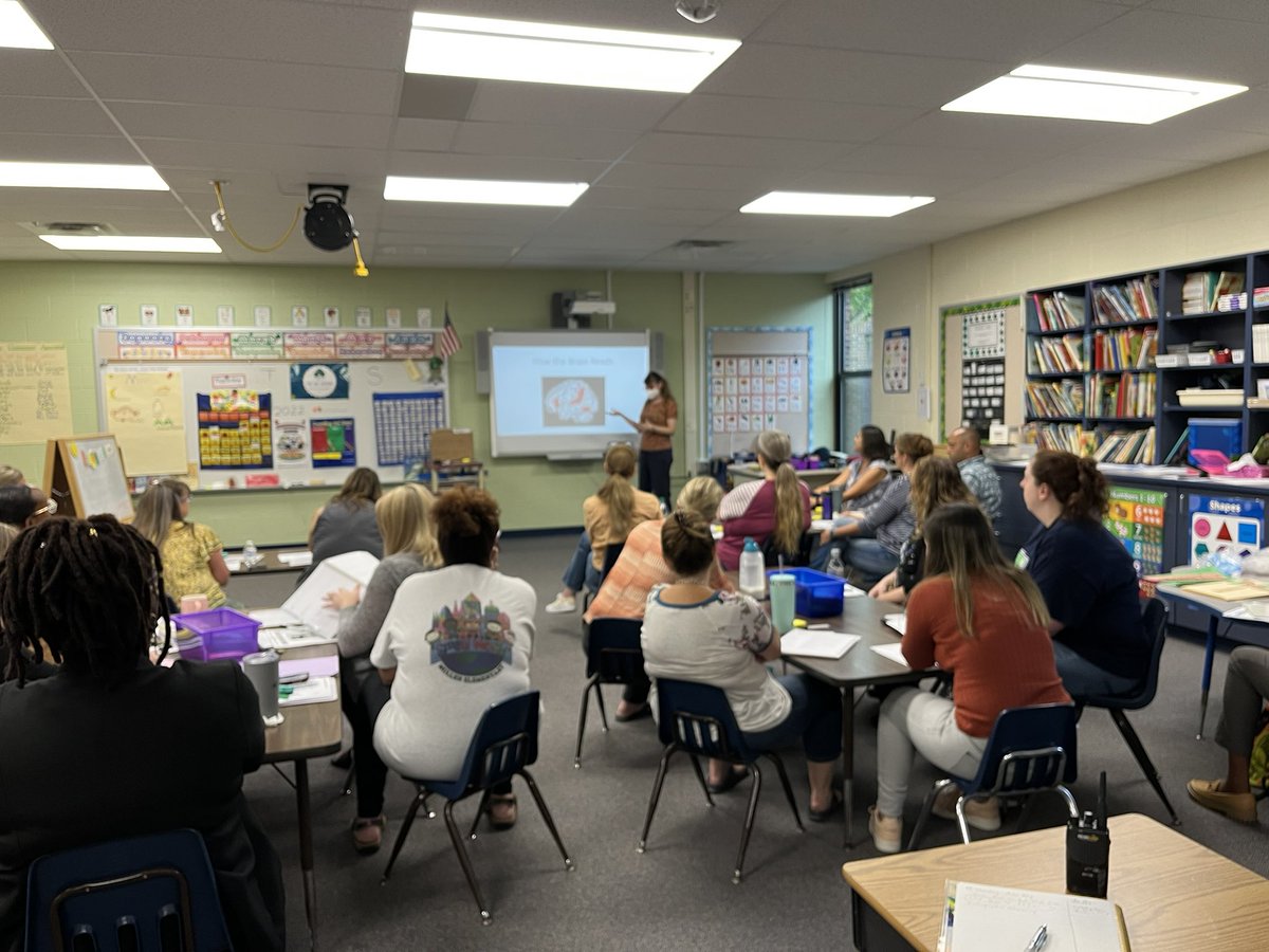 A terrific morning of professional development at Mullen ES. We learned about brain research and orthographic mapping to strengthen our teaching. Teachers that learn together, make positive change together. Thank you to our amazing Title 1 Reading  Teacher, Jen Ita! #pwcsnews