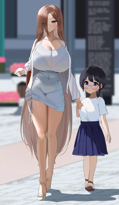めがねちゃんのママ 