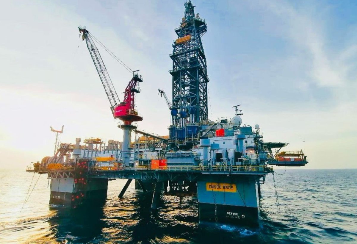 offshoreenergyt's tweet photo. With #rig already secured, @eni hopes to spud Mexican well in late 2022. More here: https://t.co/APMychXyer - #OffshoreEnergy #offshore #Mexico #SuresteBasin #offshoredrilling #rigs #oilgas #oilandgasnews #offshorerig https://t.co/dkhp7lbJNg