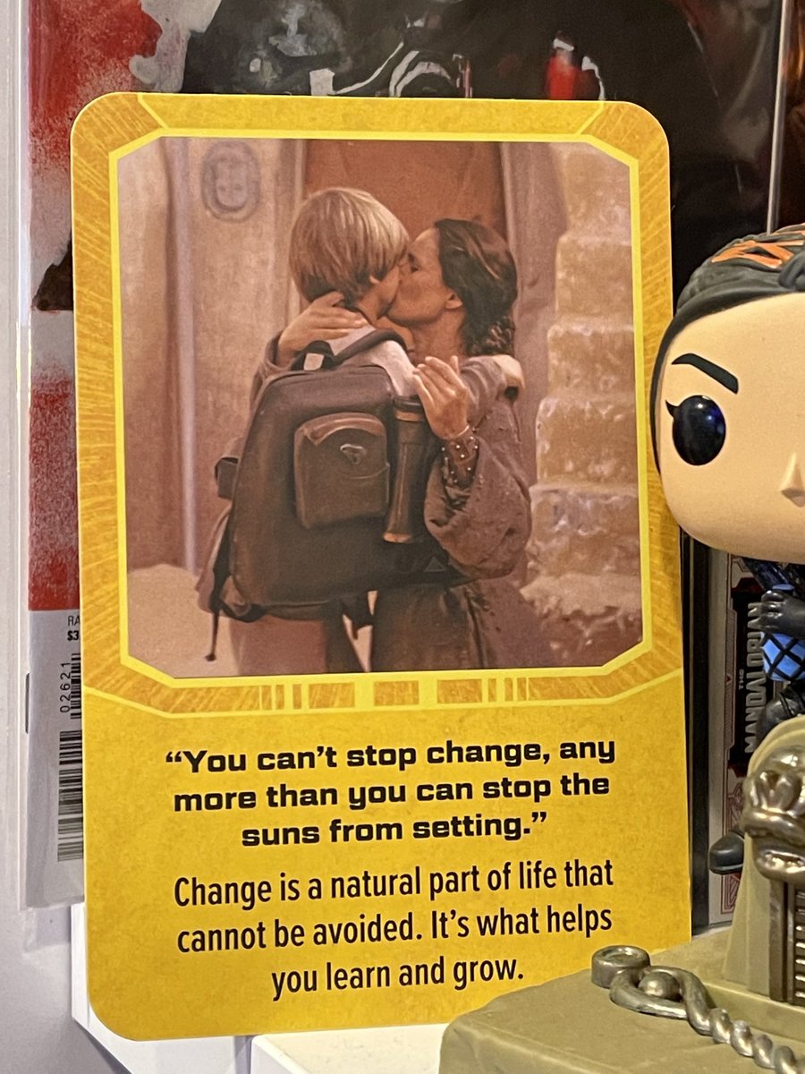 StarWars_77_AF's tweet photo. “You can't stop change, any more than you can stop the suns from setting."
Change is a natural part of life that cannot be avoided. It's what helps you learn and grow.
#innerjedi #humpday #wednesdaymotivation https://t.co/Rdxt9yNkdR