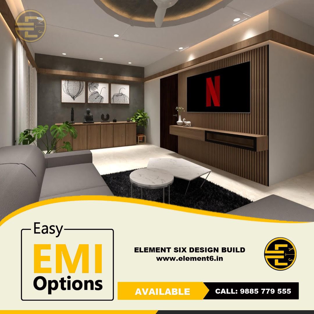 Element6db's tweet photo. Looking for affordable interior designer in Easy EMI options?
Reach us for more information.
#interiordesign #Interior  #hyderabad #hyderabadi #hyderabadinteriors #livingroom #tvunitdesign #home #smarthome https://t.co/g5nQ7dR08K