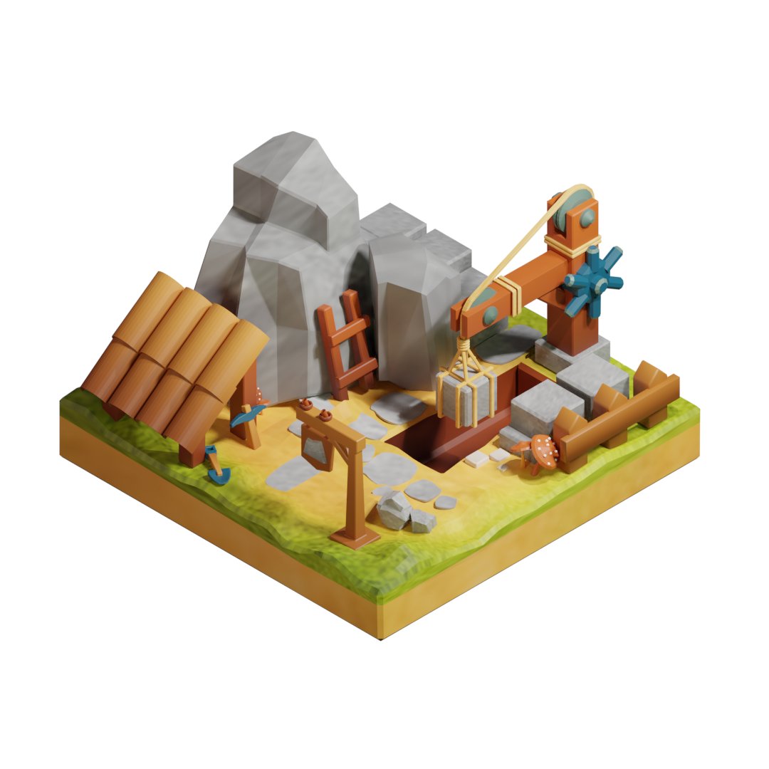 chainoflegends's tweet photo. 🗻 #Stone Mine Quarry 🗻

🪨⚒ Mine deep and crush the stones, then shape them in the proper way for building the Iron Mines and the Barracks
#ChainOfLegends
🪨 This element doesn't get easily extracted, so make it count...
#NFTs
❤️ How do you like the Stone Mine, Legends?! ❤️ https://t.co/kt9dmDFZoo