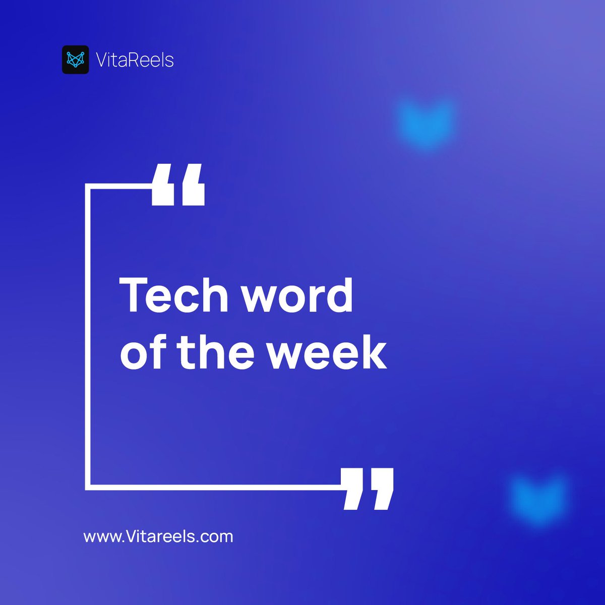 vitareels's tweet photo. Tech word of the week.

User interface (UI) is the space designed in the websites, applications, smartphones, and computers where interactions with humans are made easy.

#vitareels #techword #techjobs #recuiters https://t.co/8ERYublX2l