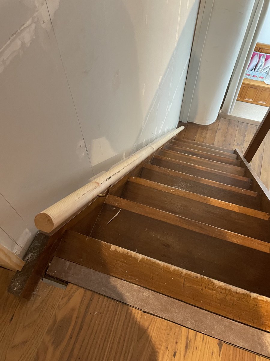 Friday night Saturday morning handrail