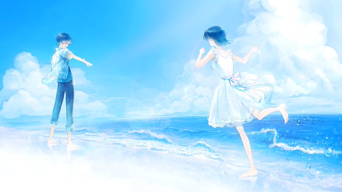 「ocean sundress」 illustration images(Latest)