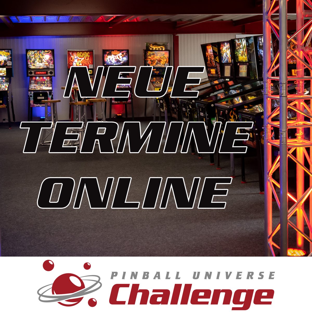 MARK YOUR CALENDERS! Wir haben das Jahr 2022 durchgeplant und neue Termine für PU Campus, Stern Army Evening und unsere IFPA Turniere erstellt! Sehen wir uns? pinballevents.de/PU/ | #pinballuniverse #pinball #event #sternarmy #ifpa #sternarmyevening #puchallenge #pucampus