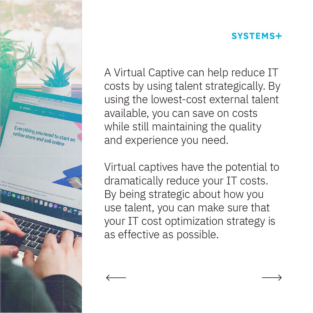 SystemsPlus's tweet photo. Learn how with strategic tech talent management, you can make sure that your IT cost optimization strategy is as effective as possible.
Read more: https://t.co/7HUUKatrgr
#costoptimization #techtalent #talentmanagement #strategictalentmanagement #talentmanagement #virtualcaptive https://t.co/qxgnfQTPH4