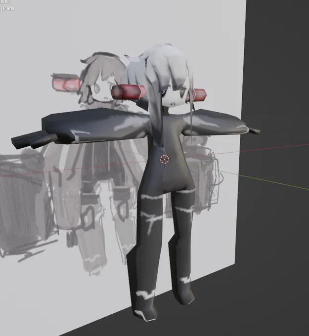#unity1week 主人公進捗 