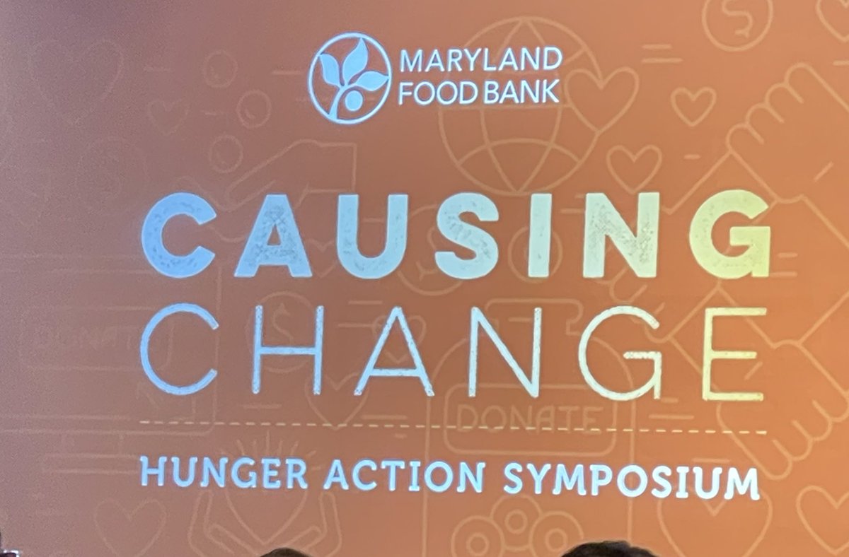 Honored to learn from <a href="/MDFoodBank/">Maryland Food Bank</a> and the brightest minds in the anti-hunger movement at the 2022 Hunger Action Symposium: Causing Change. Ready to explore the causes and challenges surrounding food insecurity and explore innovative solutions and practical tactics to end hunger.