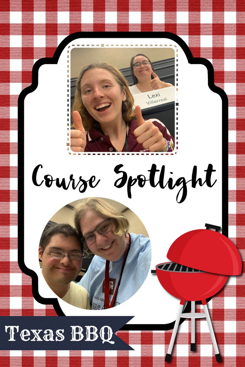 aggieachieve's tweet photo. Every year Texas BBQ with Dr. Savell is one of our most popular courses! Our students love taking this course through @tamuansc ! They enjoy learning about preparation techniques including types of meats, seasonings, and cooking methods. #CourseSpotlight #texasbbq #inclusion https://t.co/lCwtG9IeId