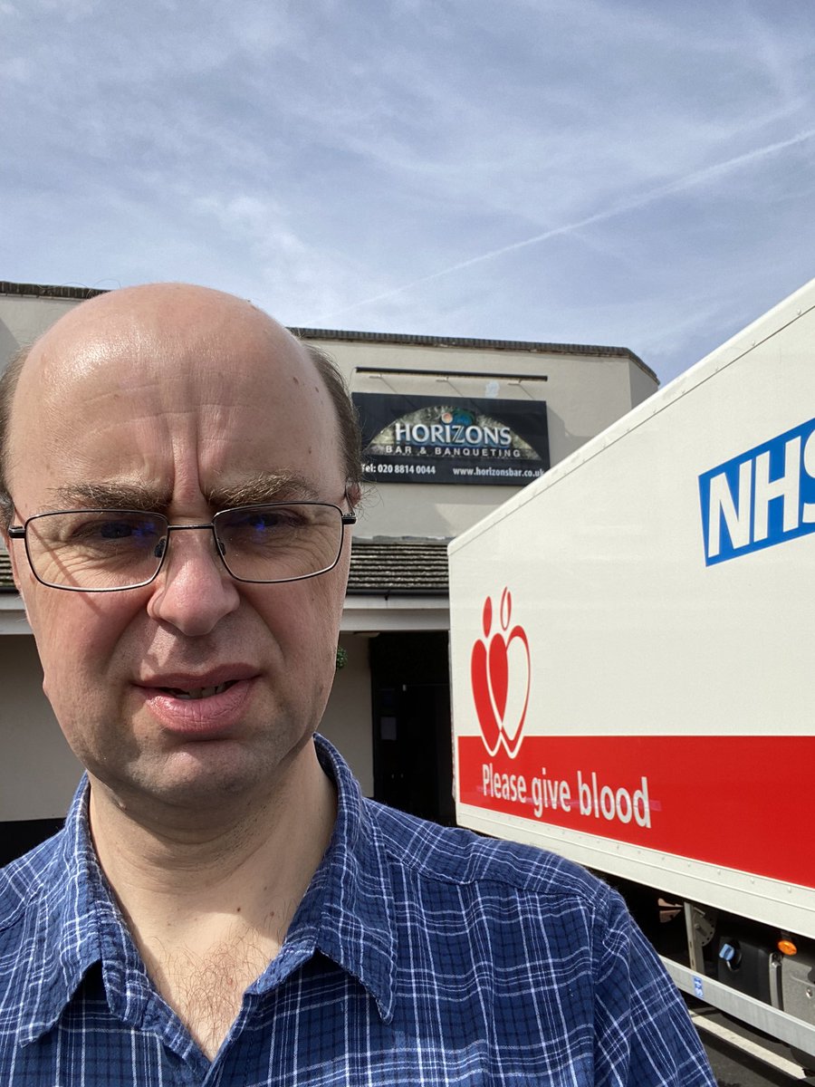 Just completed another blood donation. (Next time, I will try to remember to smile when taking my photo!)