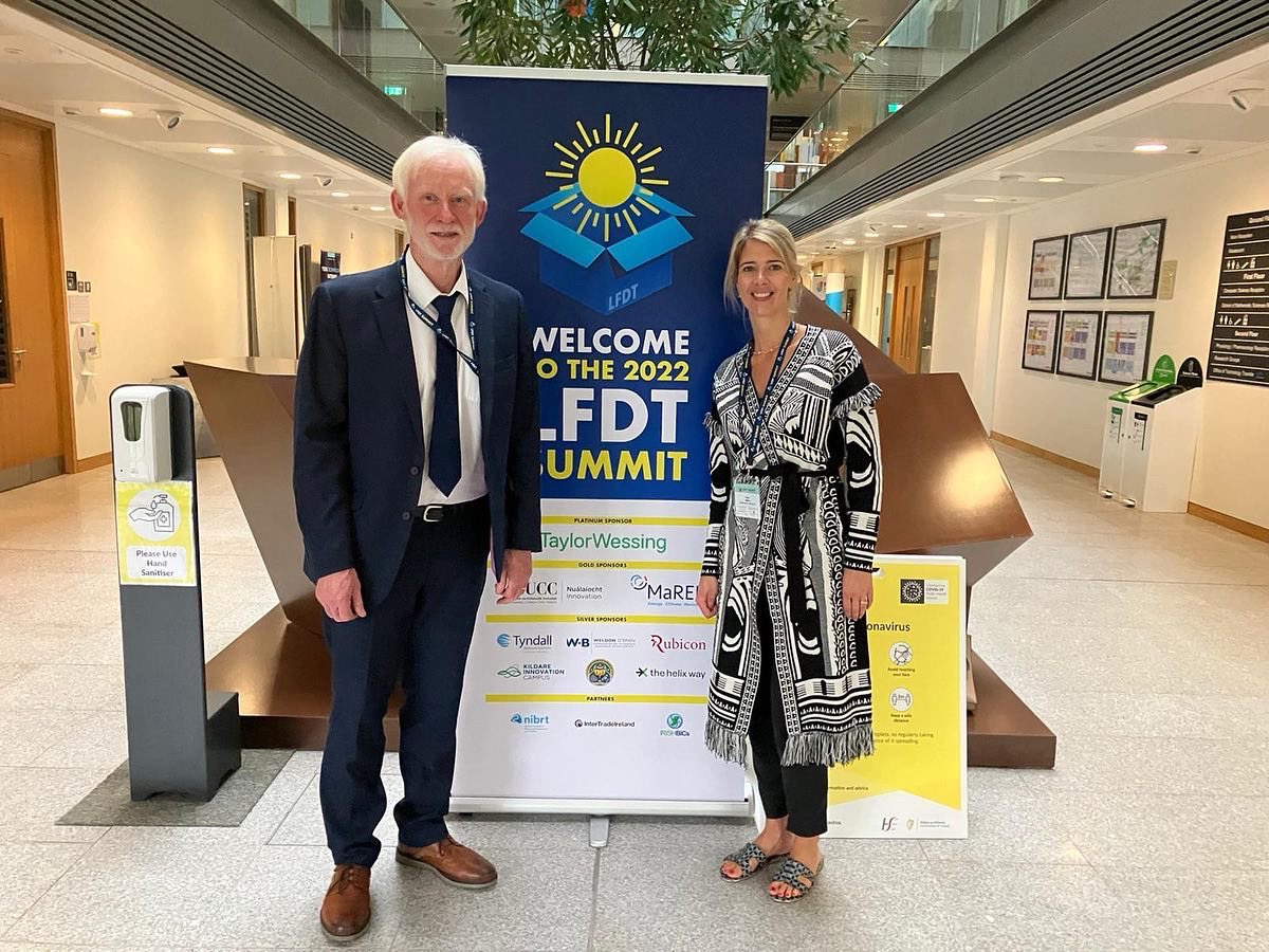 ☀️ Our Assistant Head of Enterprise - Joe Burke and our Business Advisor - Ciara McGee attended the LFDT summit at UCC this morning. ☀️ This 2-day summit brings together some of the best minds in Technology Transfer and Venture Creation from around the world. #MakingItHappen