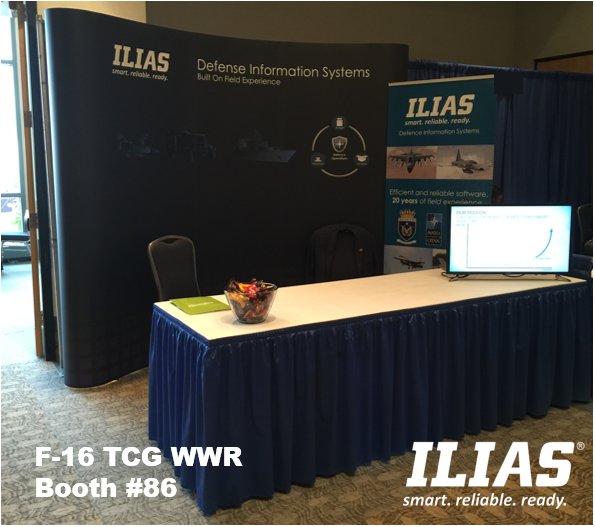 ILIAS_Solutions's tweet photo. 12 September 10:00 at the #F16 #TCG #WWR in #Ogden, @HKokelkoren  presents “F-16 Fleet Multiplier, growing readiness by fast identification of the next best action...at all levels" #defence #software #provensolution #fleetmanagement #totalassetvisibility #tgc #wwr #f16 https://t.co/7jFISmfIjC