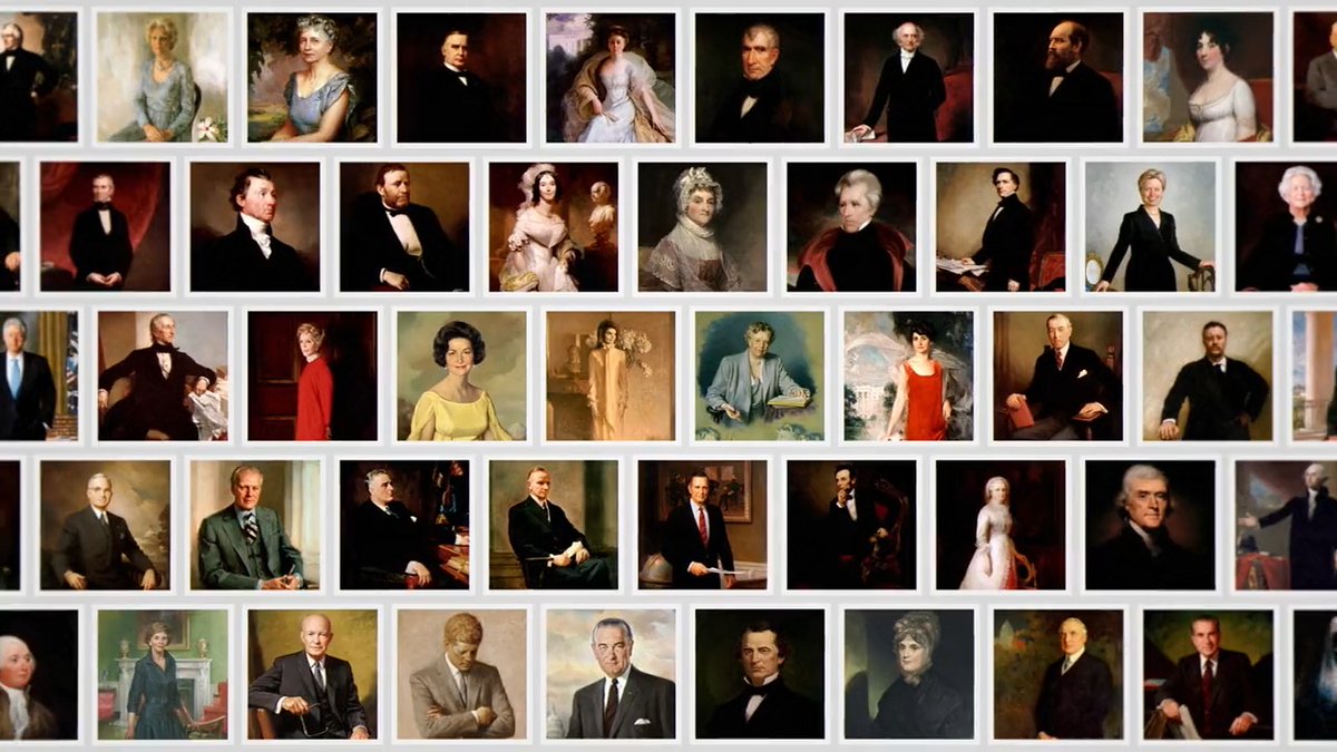 Are There Portraits Of All The Presidents In The White House