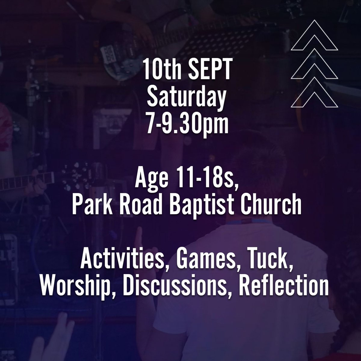 cropsUK's tweet photo. 3 DAYS TO GO⁠

Come join us at 7pm for an evening of great fun! We have air hockey, table tennis, tuck shop, FREE hot chocolate and toast, crazy games, group discussions and an amazing time of worship followed by an encouraging message from our speaker.
https://t.co/tXstoS5mCM https://t.co/eaeWNKRJst