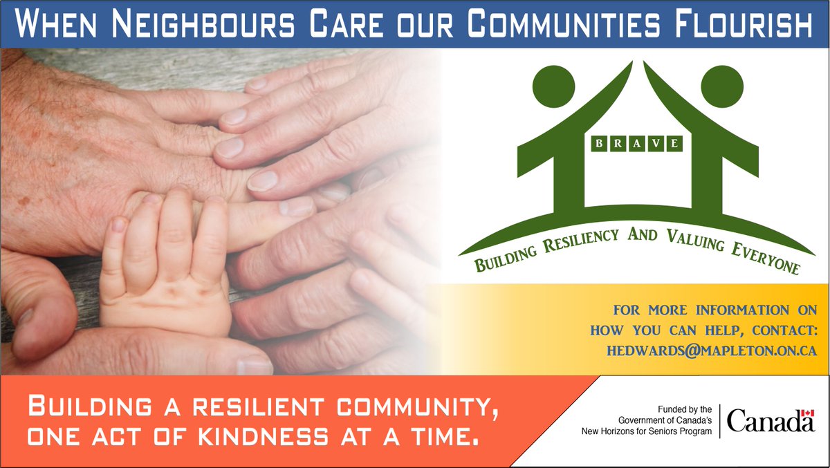seniors_centre's tweet photo. BRAVE—Building Resiliency And Valuing Everyone.
The goal of the Seniors’ Centre for Excellence (SCE) is to raise awareness about how we can all work together to build a stronger sense of community. #seniorscentreforexcellence #seniorisolation #seniors #Neighbours https://t.co/NtVcNjKf9Y