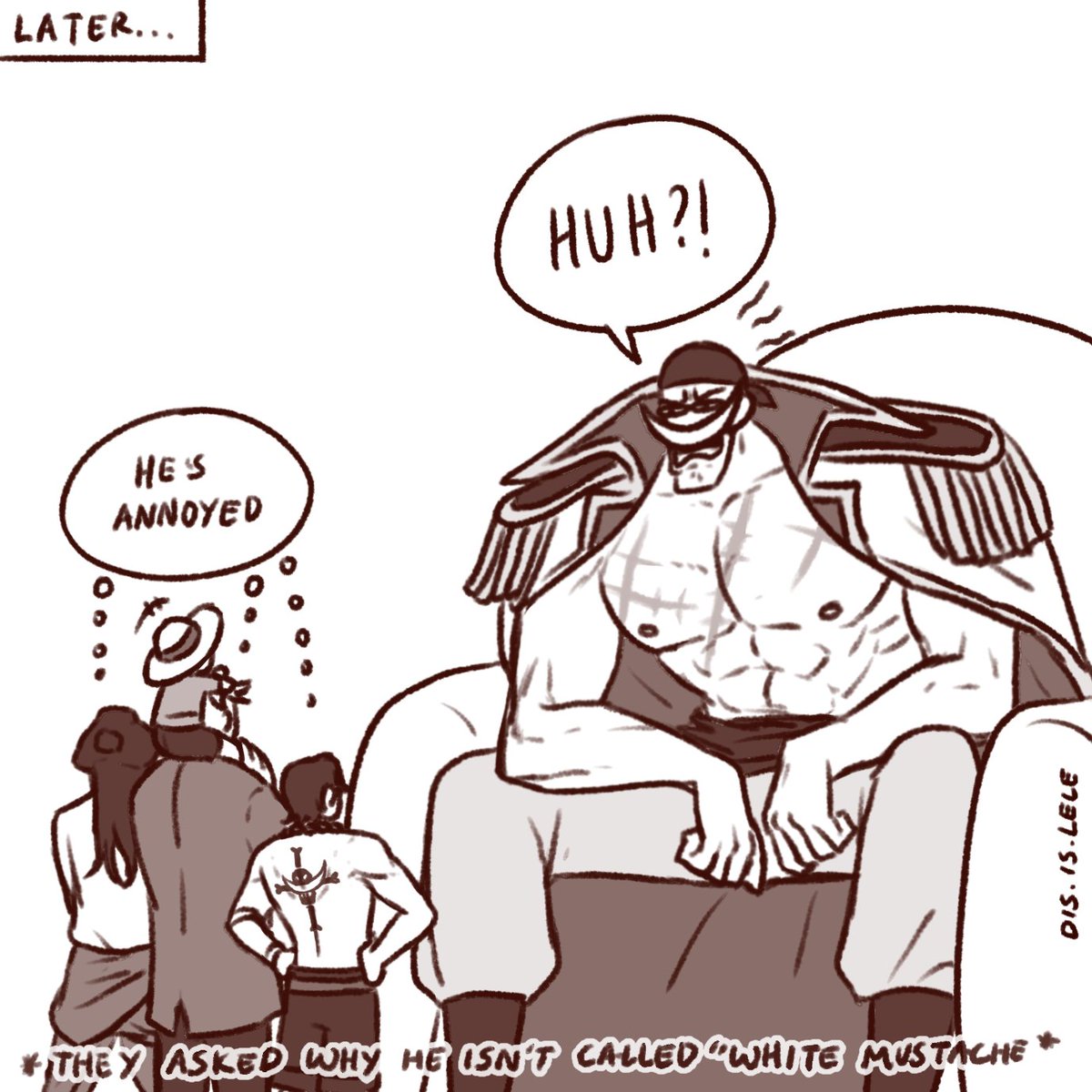 DisIsLeLe's tweet photo. Luffy Health Check Up, What Could Go Wrong?

#ONEPIECE https://t.co/PzSPu6immR