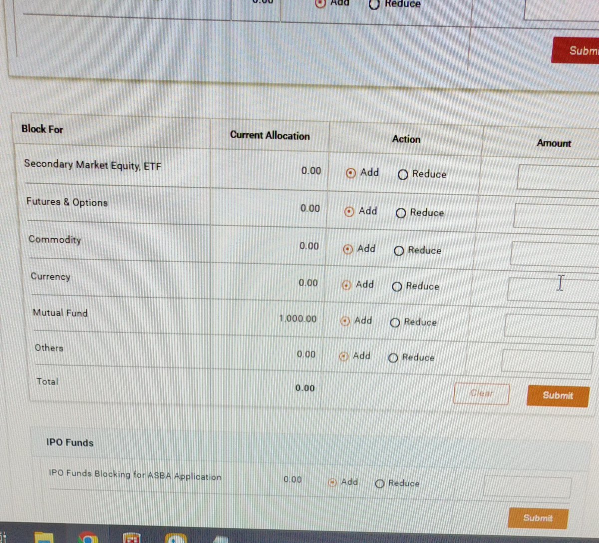 Ozarak_Tn's tweet photo. @ICICI_Direct My SR-851333696, i am unable to reduce/deallocate my balance from MF allocation after several complain and last SR# mentioned above was raised on sept 02, still no resolution provided. It is more than 14 days still i am unable to reduce my rs 1000. please advise https://t.co/HHt8ZuYUmu