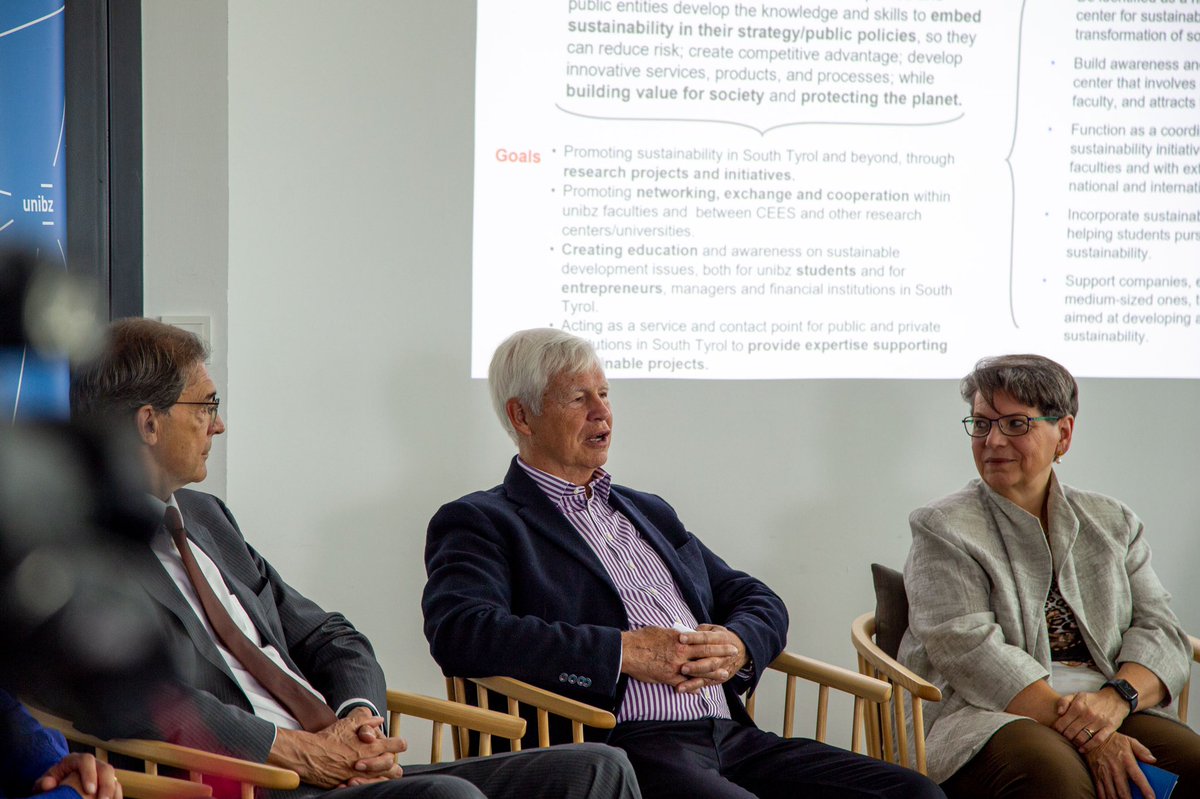 Vicky Rabensteiner (@vrabensteiner) on Twitter photo Happy that the Nobel laureate <a href="/Prof_RobEngle/">Robert F. Engle</a> was present at today’s press conference with <a href="/maxbonacchi/">Max Bonacchi</a>, presenting our new competence centre for #Sustainability Happy that the Nobel laureate <a href="/Prof_RobEngle/">Robert F. Engle</a> was present at today’s press conference with <a href="/maxbonacchi/">Max Bonacchi</a>, presenting our new competence centre for #Sustainability