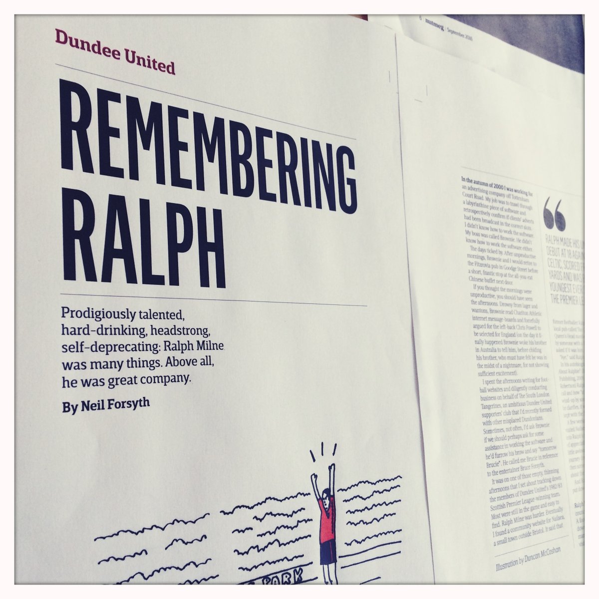 Nutmeg was launched 6 years ago 🍾 
We had no idea if we would even manage a second one but Issue 25 is going to drop through subscribers’ letterboxes soon.
Thanks to all the contributors for making it what it is and our subscribers for sticking with us through very trying times
