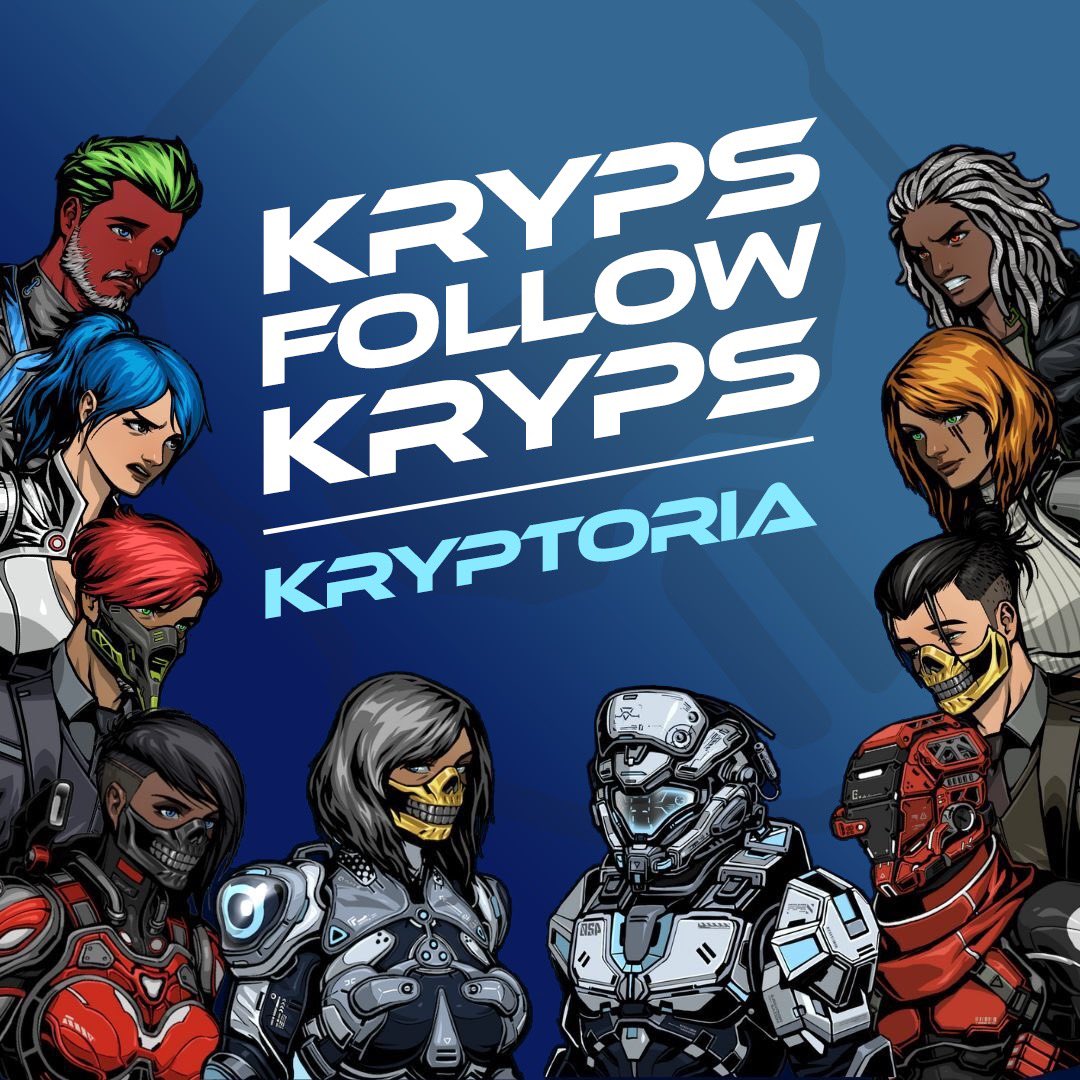 Kryps always follow Kryps. 

Let’s get it going 🚂