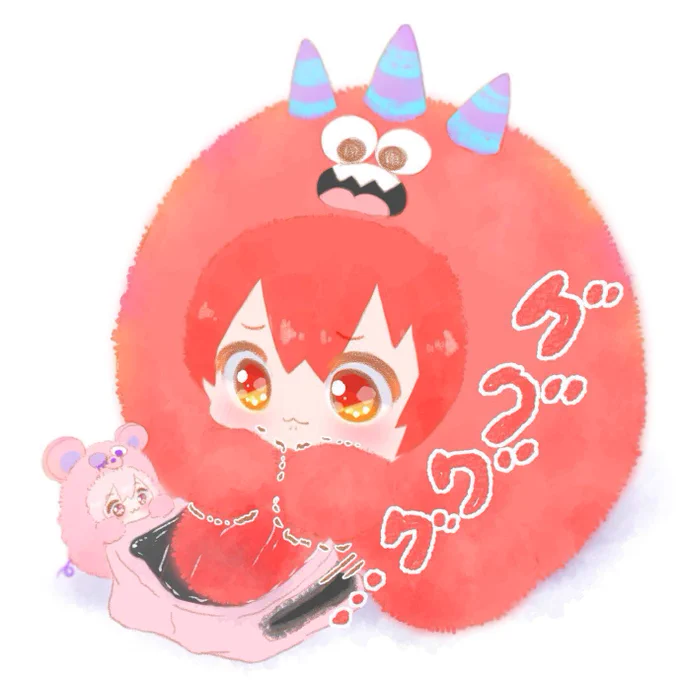 #天陸の日#9月7日は天陸の日ドンちゃんもモンちゃんもぬいは正義…( ˘ω˘ ) 