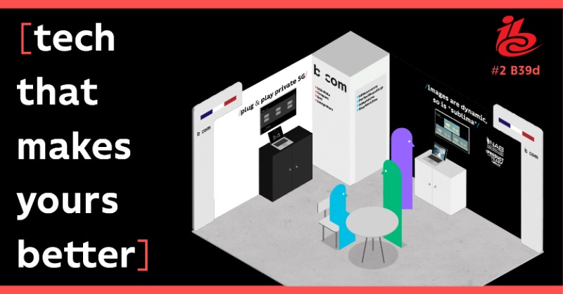 IRT_BCom's tweet photo. [#IBC22] 🇳🇱 Excited to be traveling tomorrow morning to @IBCShow! 
🤝Let's meet at 📍stand 2.B39d!
#5G bubble, premium #HDR conversion, discover techs that will make yours better! 
Book your meeting now >> https://t.co/ZjGLRyp54D