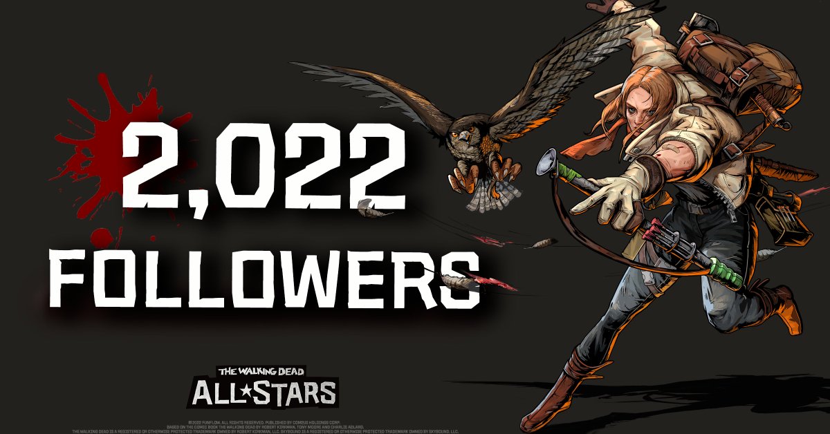 🎉2022 Followers @Twitter🎉

We are pleased to see many supportive survivors out there!

💗 RT + LIKE to show your support! 💗

Follow us if you are still out there!

#thewalkingdeadallstars #twd #idle #collective #rpg #community #Twitter