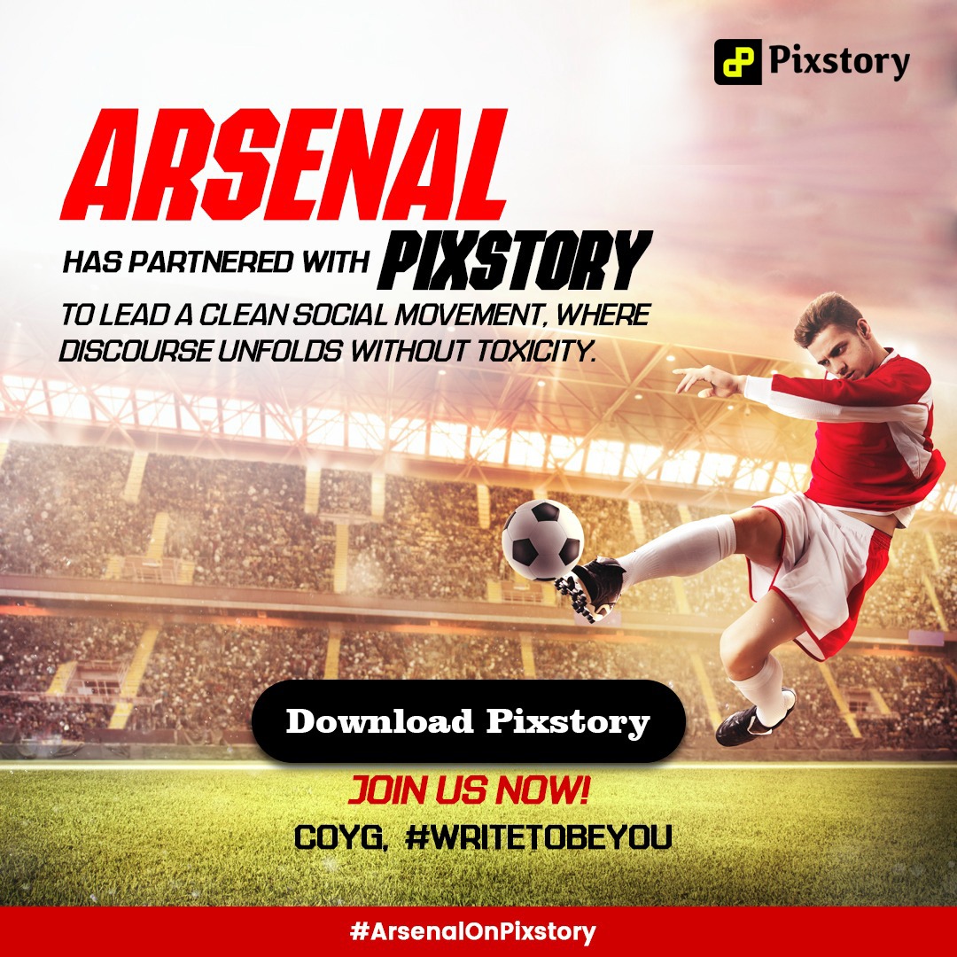 VibrantUs's tweet photo. Hello Happy Birthday very interesting very beautiful very awesome platform will end Gerat news 
@PixstoryApp @Arsenal #ArsenalOnPixstory https://t.co/e6nMCBeWzp