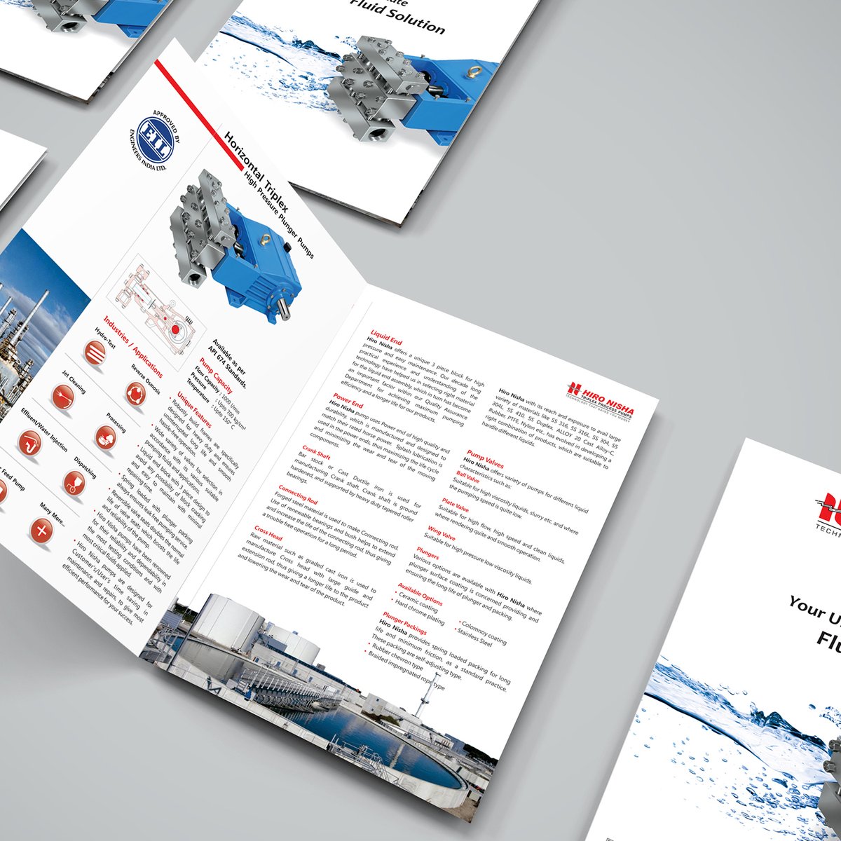 gatorarts's tweet photo. Brochure Design for HIRO NISHA Triplex Process Pumps.
.
.
.
#brochure #brochuredesign #brochuredesigner #brochures #industrialdesign #industrialwork #photoshop #illustrator #photoshoot #graphicdesign #graphicdesigner #creative #brandingdesign #brandingagency #branding https://t.co/ygkf52DJuw