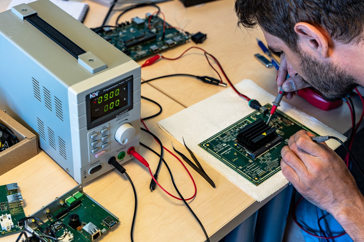 The Rapidlab is currently working on our new product called Jetna and developers will start the testing phase soon. The first project running on Jetna will be to count people and measure their body temperature based on images from thermal imaging cameras enhanced with AI models.