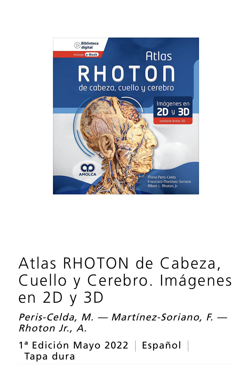 PerisCelda's tweet photo. Now in Spanish! Por fin en español! Espero les ayude a revisar y aprender anatomía Gracias ⁦@ThiemeNY⁩ ⁦@AmolcaColombia⁩ https://t.co/WX1LqCEtHZ