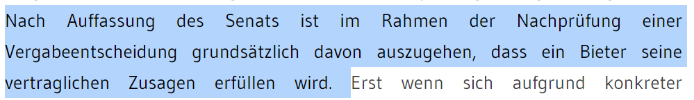 kleibold23's tweet photo. 🔥#Boom🔥

Das @OLGKarlsruhe hat mit Urt. v. 7.9.2022 auf die Entscheidung der VK Baden-Württemberg entschieden:

Entscheidung der VK wird aufgehoben! Man kann davon ausgehen, dass ein Bieter seine vertraglichen Zusagen erfüllen wird!

Zur PM hier lang:

https://t.co/yAezNoadSw https://t.co/RbXlfmGK6O